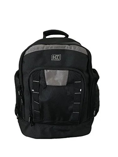 stylish mini backpack for women -Backpack for curvy paths-Highland Tactical Men'S Extreme Tool Backpack Black