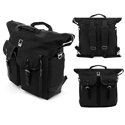 best rolling backpack for college -Travel backpack for light travel-Hybrid Lencca Briefcase Carrying Bag Backpack For Apple Ipad / 9.7 Pro / Macbook / Surface Pro /