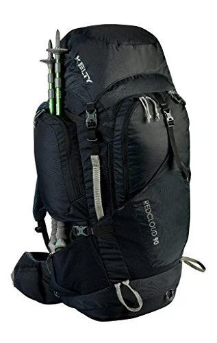 convertible laptop backpack for business -Stylish backpack for outdoor-Kelty Redcloud 90 Hiking Backpack (Black)