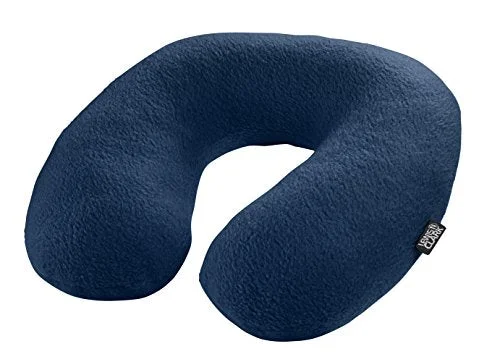 suitcase with innovative packing features-suitcase for big luggage-Lewis N. Clark Comfort Neck Travel Pillow, Blue, One Size