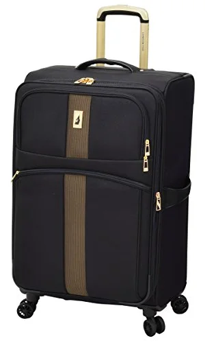 suitcase with best warranty-suitcase for eco travelers-London Fog Langley 25" Expandable Spinner