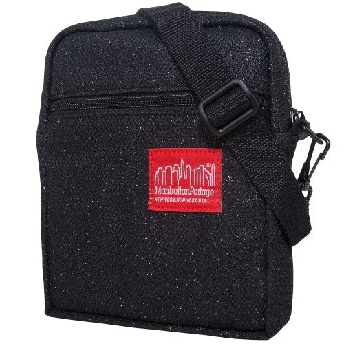 suitcase with heavy-duty latches-suitcase with solid lining-Manhattan Portage City Lights Midnight, Black, One Size