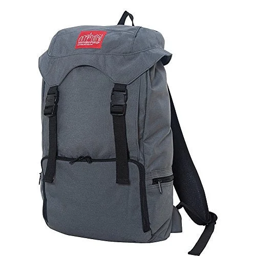 ergonomic backpack with lumbar support -Waterproof backpack for commuting-Manhattan Portage Hiker Backpack 3, Gray, One Size