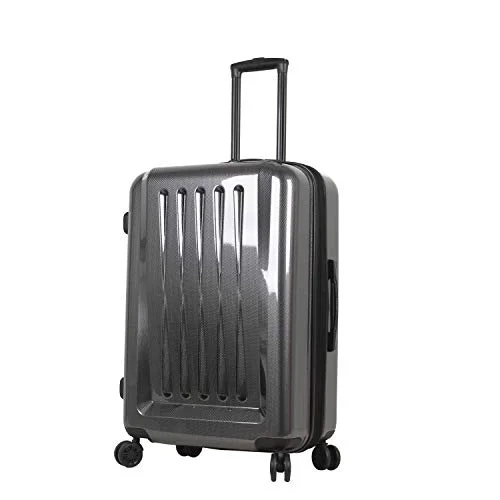 suitcase for tropical beach vacations-suitcase lock solutions-Mia Toro Mia Tor Italy Fonte Hardside 28 Inch Spinner, Silver