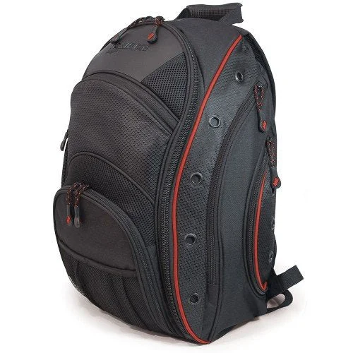 ultra-modern business backpack -Backpack for steep hikes-Mobile Edge Evo Backpack- 16-Inch Pc/17-Inch Macbook Pro (Black/Red)