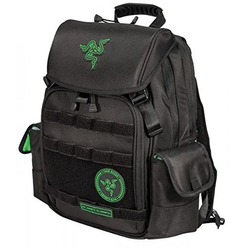 durable heavy-duty travel backpack -Stylish backpack for travel-Mobileedge Tactical Gaming Backpack (Razerbp15)