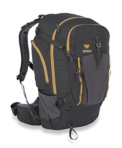 best compact backpack for frequent travelers -Affordable backpack for women-Mountainsmith Approach Backpack, Anvil Grey, 45 L