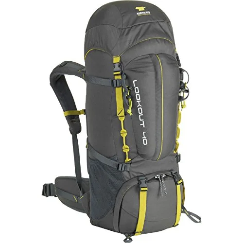 military-inspired rugged backpack -Backpack for rocky terrain-Mountainsmith Lookout 40L Backpack Asphalt Grey, One Size