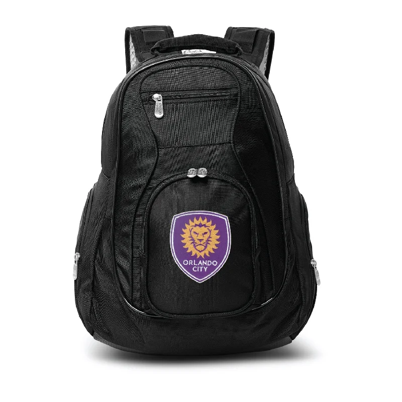 backpacks for minimalists with sleek design-Backpacks with strong fabrics-Orlando City Sc 19" Premium Laptop Backpack