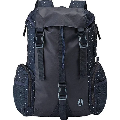 multi-purpose sports backpack with extra storage -Affordable backpack for school-Nixon Waterlock Ii Backpack - Navy