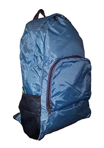 all-in-one commuter backpack -Backpack for rugged paths-Nylon Fold-Able Lightweight Waterproof Travel Backpack (Sea Foam)