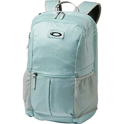 eco-friendly sustainable fabric backpack -Stylish backpack for men-Oakley Mens Performance Coated Backpack One Size Blue Tint