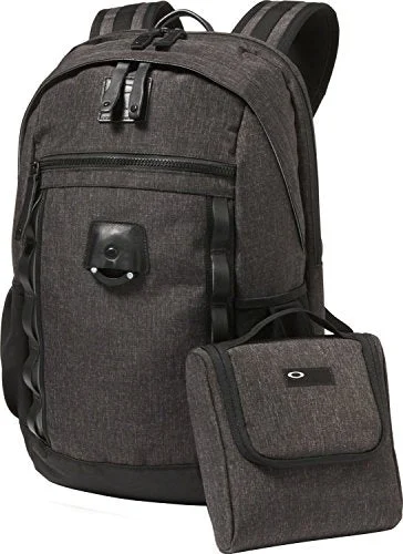 stylish backpack with anti-theft protection -Backpack for city use-Oakley Mens Voyage 22L Backpack One Size Blackout