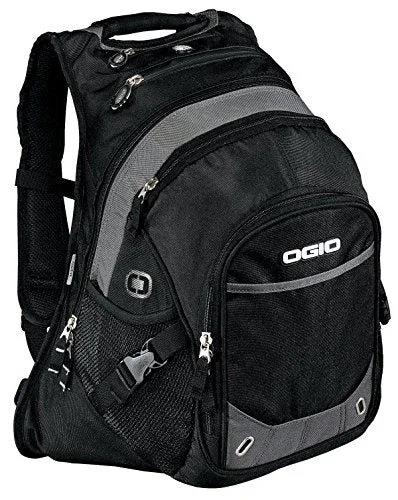 water-resistant hiking backpack with multiple pockets -Backpack for wilderness-Ogio Fugitive Backpack, Black