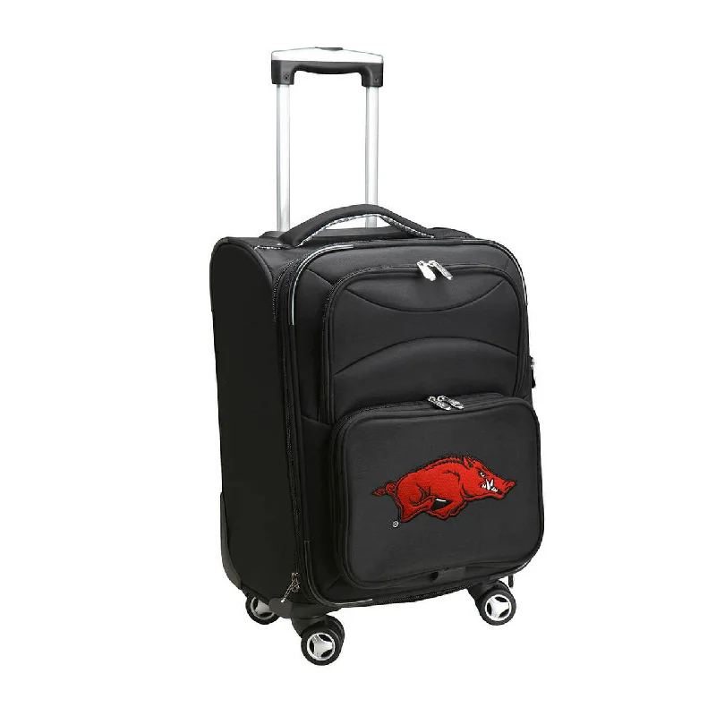 suitcase with a personalized monogram option-suitcase cleaning for marks-Razorbacks Luggage | Arkansas Razorbacks 21" Carry-on Spinner Luggage