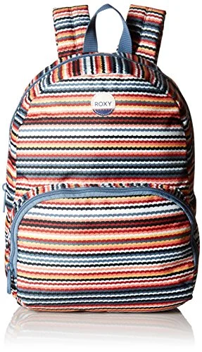 compression packing backpack -Durable backpack for travel-Roxy Women'S Always Core Backpack, Rio Red Zig Zag Stripe