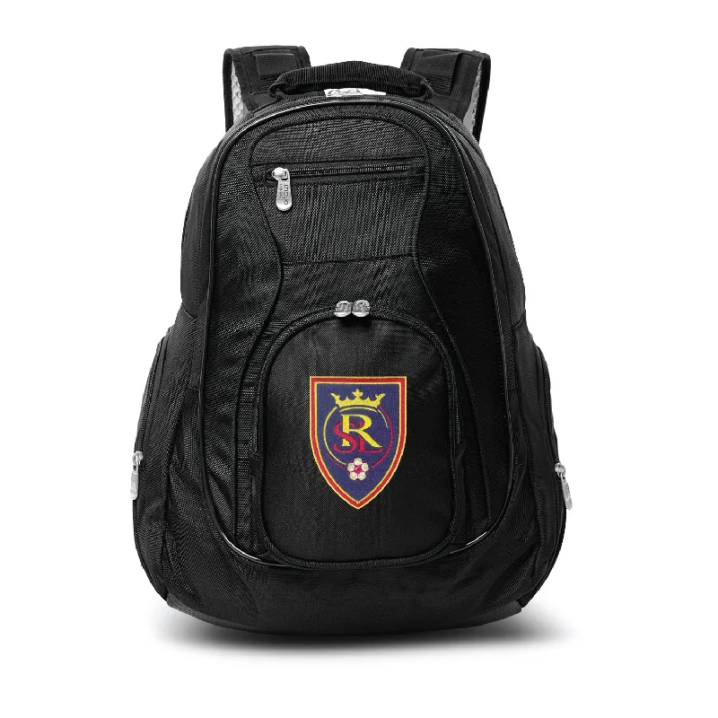 backpacks for interior designers with sample compartments-Backpacks with comfortable designs-Real Salt Lake 19" Premium Laptop Backpack