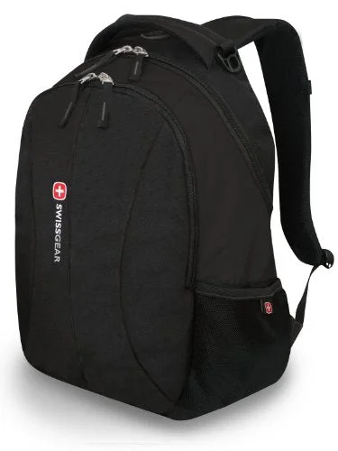 travel backpack with dedicated passport pocket -Backpack for students-Swiss Gear Sa1061 Black Backpack