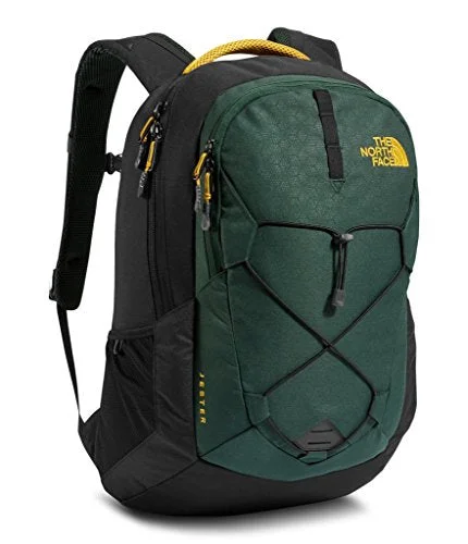 slim and lightweight waterproof backpack -Backpack for rugged terrain-The North Face Jester Backpack - Darkest Spruce Emboss/Darkest Spruce - One Size