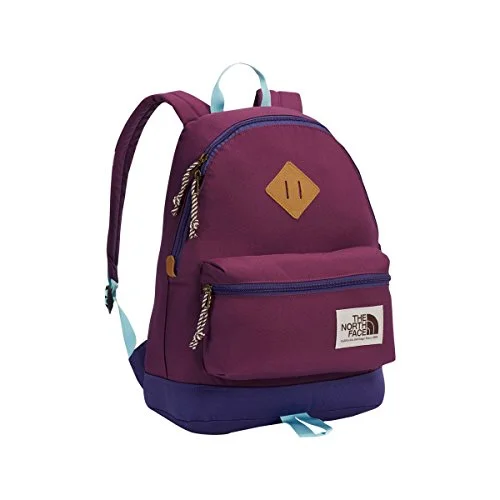 versatile backpack for digital nomads -Stylish hiking backpack-The North Face Mini Berkeley Backpack (Amaranth Purple/Nimbus Blue)