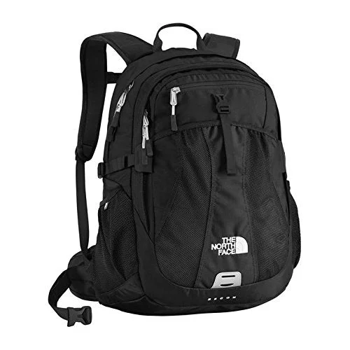 anti-theft backpack with TSA-approved lock -Travel backpack with straps-The North Face Women Recon Laptop Backpack Book Bag 18X13X3 Tnf Black