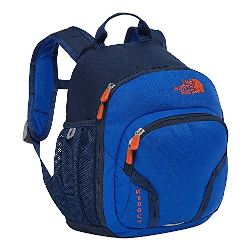 foldable waterproof backpack for emergencies -Backpack for fishing-The North Face Youth Sprout Backpack Bright Cobalt Blue/Tibetan Orange (One Size)