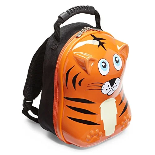 high-performance waterproof outdoor backpack -Travel backpack under 50-Travel Buddies Tinko Tiger Backpack, Orange