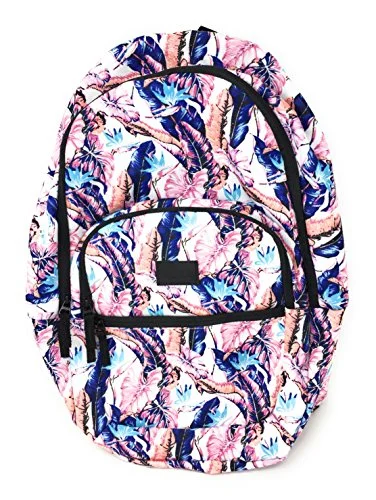 stylish rolling backpack for travel -Backpack for narrow paths-Vans Floral Schooling Backpack Pack (Tropical)