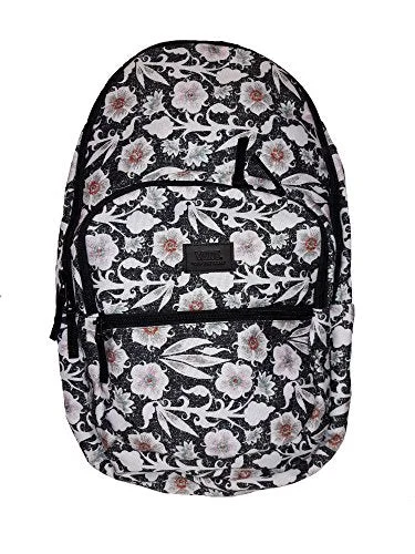 waterproof tactical backpack for tough conditions -Compact backpack for gym-Vans Schooling Pack (Laptop Backpack) Men'S/ Women'S Floral/Black