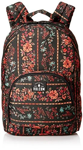 best work backpack with extra compartments -Travel backpack with straps-Volcom Women'S Schoolyard Poly Backpack