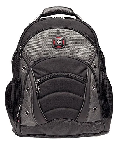 rugged daypack for extreme conditions -Backpack for hot weather-Wenger Synergy Backpack, Gray (Ga-7305-14F00)