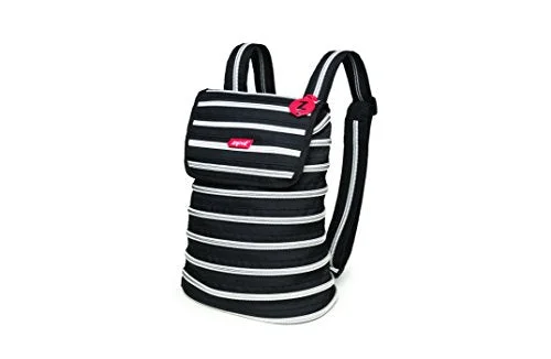 heavy-duty construction backpack -Backpack for warm weather-Zipit Zipper Backpack, Black & Silver Teeth